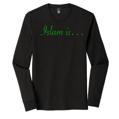 Islam is... Long Sleeve Triblend Tee Thumbnail
