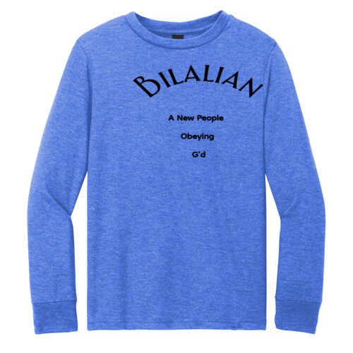 Bilalian Long Sleeve Youth Triblend Tee Thumbnail