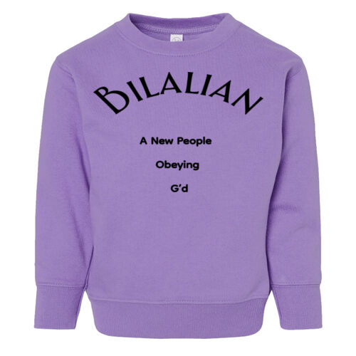 Bilalian Toddler Fleece Crewneck Sweatshirt Thumbnail