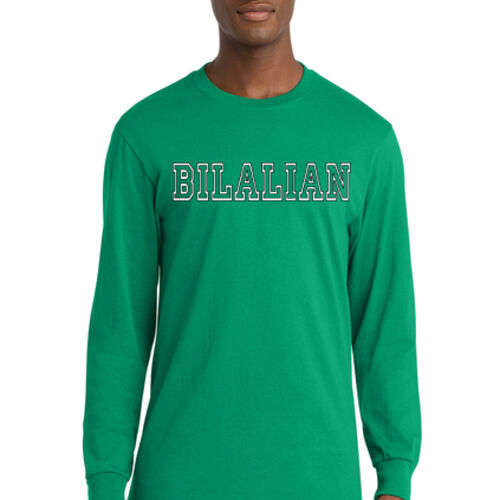 Athletic Bilalian Long Sleeve Core Cotton Tee Thumbnail