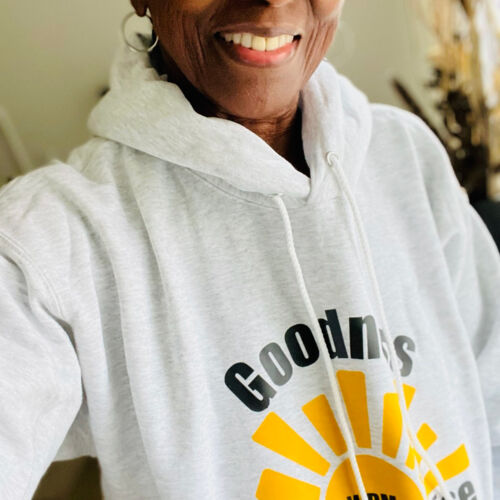 Goodness Is On the Rise Hooded Sweatshirt Thumbnail