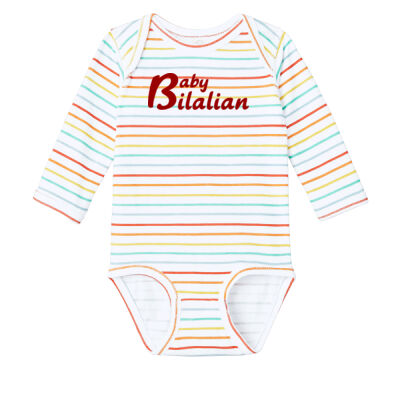 Baby Bilalian Infant Long Sleeve Bodysuit Thumbnail