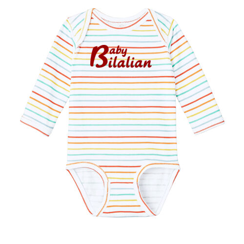 Baby Bilalian Infant Long Sleeve Bodysuit Thumbnail