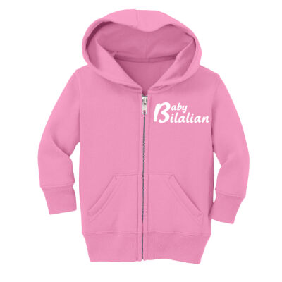 Baby Bilalian Infant Core Fleece Full Zip Hooded Sweatshirt Thumbnail