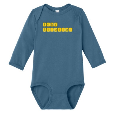 Baby Bilalian Pillows Infant Short Sleeve Bodysuit Thumbnail