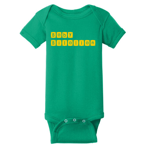 Baby Bilalian Pillows Infant Short Sleeve Bodysuit Thumbnail