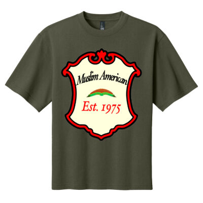 Muslim American, est. 1975 printed Champion Crewneck Sweatshirt Thumbnail