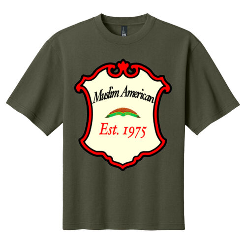 Muslim American, est. 1975 printed Champion Crewneck Sweatshirt Thumbnail