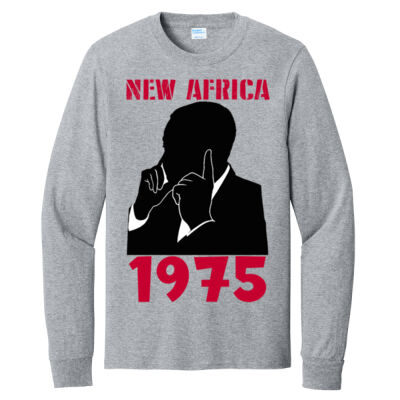 New Africa 1975  - Long Sleeve Core Cotton Tee Thumbnail