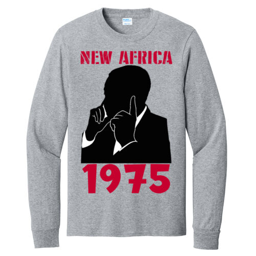 New Africa 1975  - Long Sleeve Core Cotton Tee Thumbnail