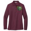 Ladies Silk Touch Long Sleeve Polo Thumbnail